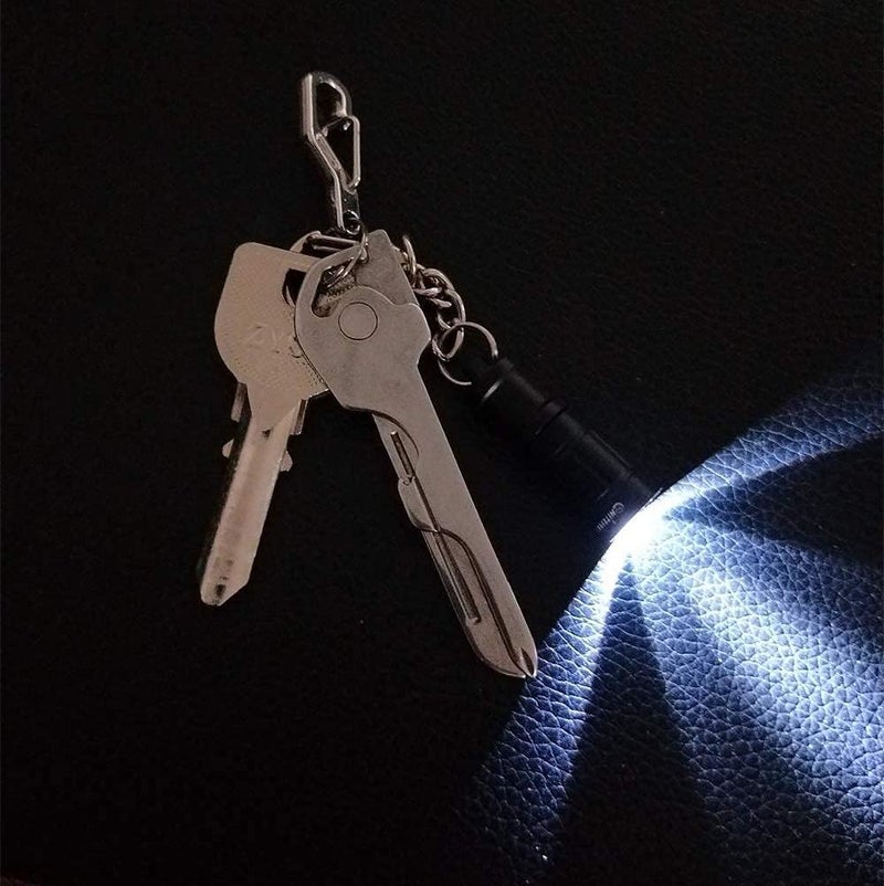 Nitefox e1 Smallest Keychain Flashlight Micro Tiny Mini Keychain Light Long-Lasting Safety Light for Everyday Carry Emergencies Outdoor Dog Walking Hiking Camping Nice Gift for Parents Kids - Image 4